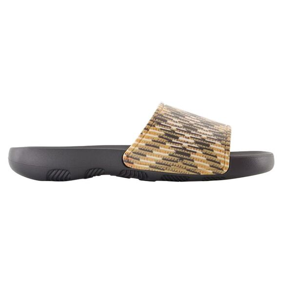 Dive Check sandals - Burberry - Synthetic - Beige - Picture 1 of 3